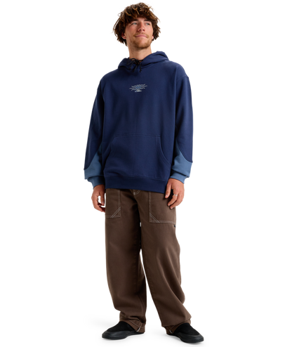 Quiksilver Mercury Devil Hoodie in BLACK IRIS