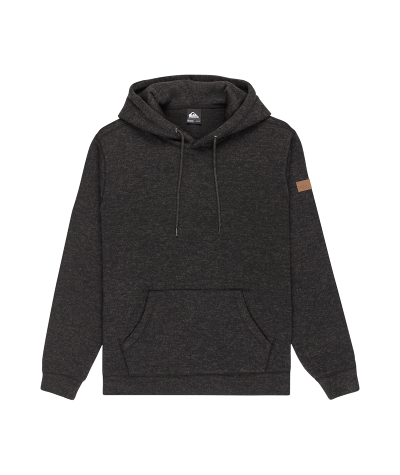 Quiksilver Keller Hoodie in BLACK HEATHER