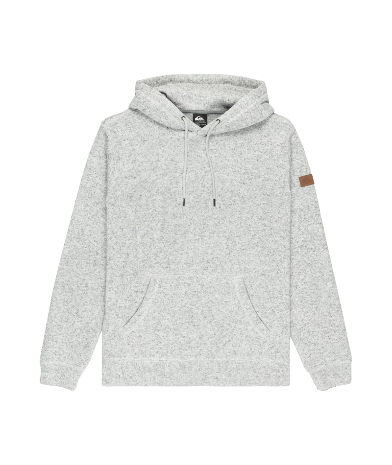 Quiksilver Keller Hoodie in LIGHT GREY HEATHER
