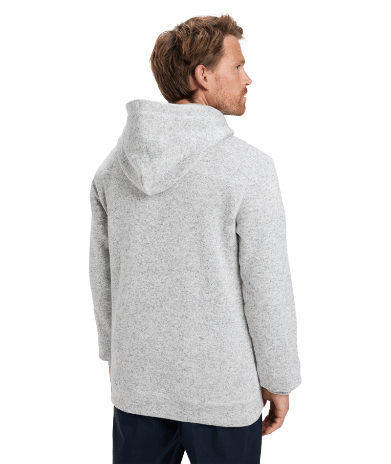 Quiksilver Keller Hoodie in LIGHT GREY HEATHER