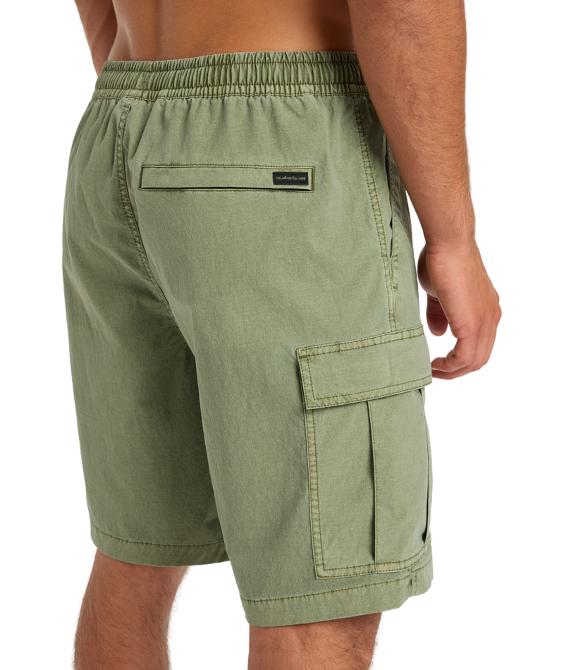 Quiksilver Taxer Surfwash Amphibian 19 in LODEN GREEN