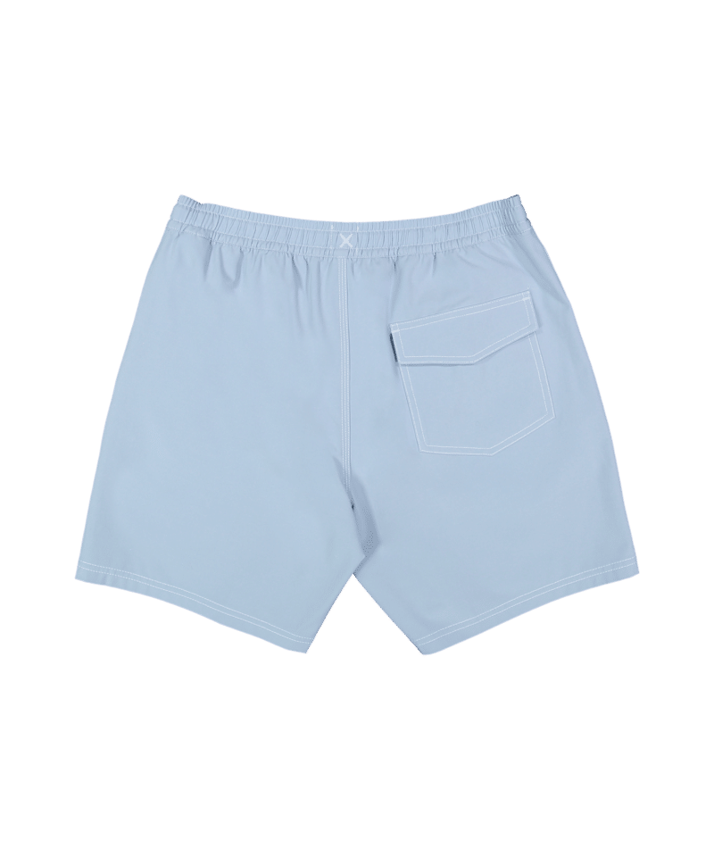 Quiksilver Original Straight Volley 17nb in ASHLEY BLUE