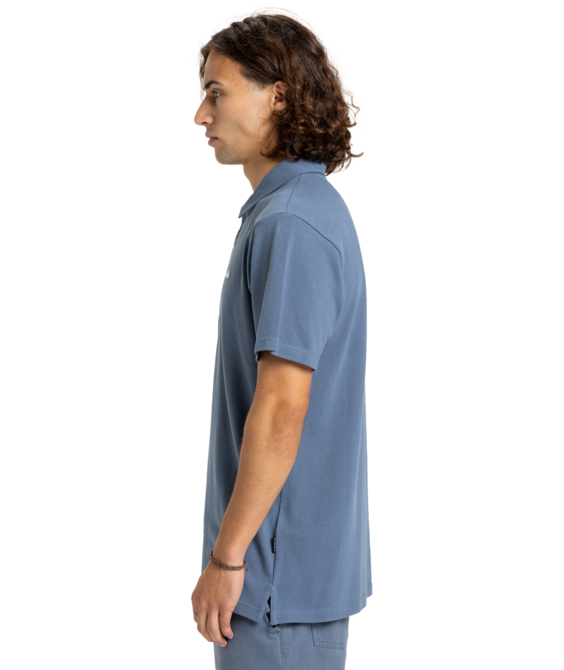 Quiksilver Mw Pique Polo in CHINA BLUE