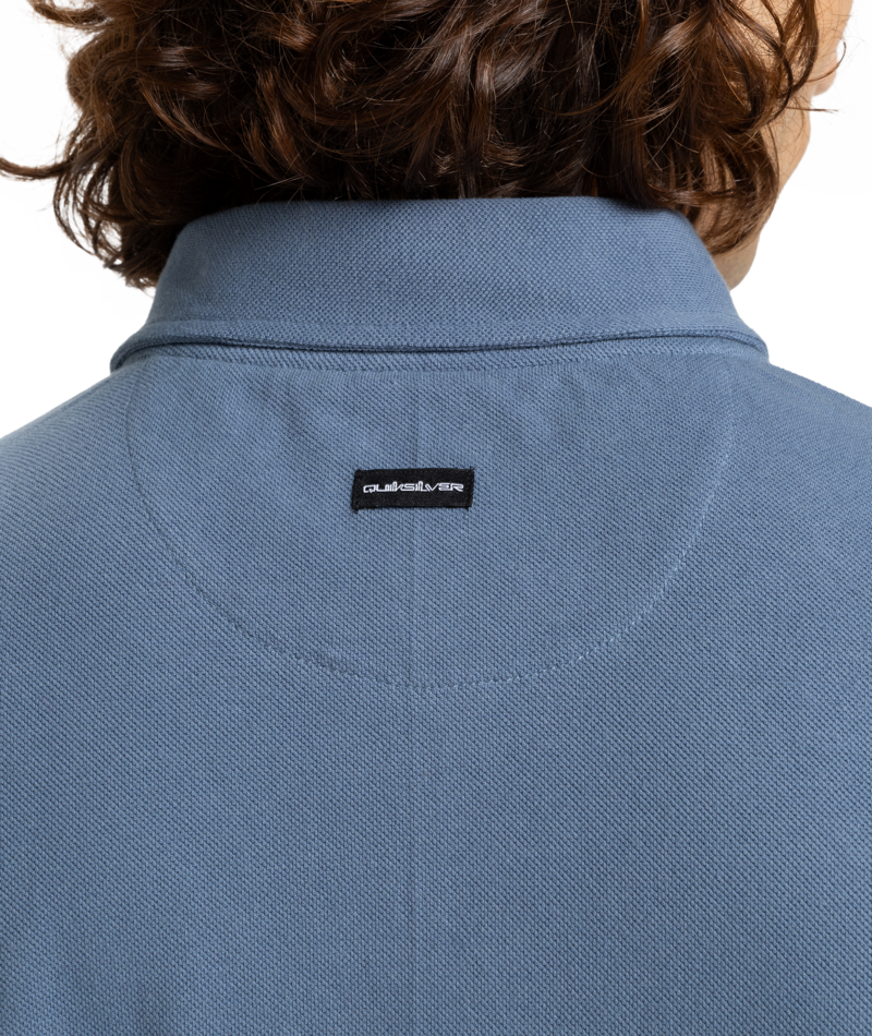 Quiksilver Mw Pique Polo in CHINA BLUE