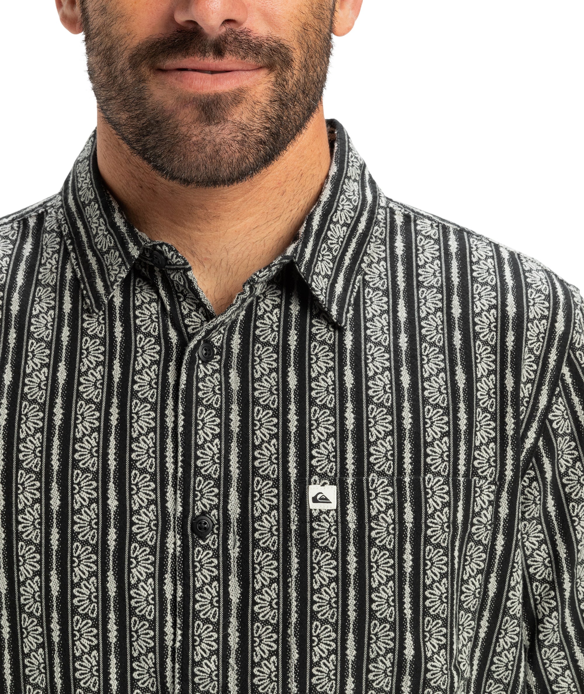 Quiksilver Street Way Ss in BLACK STREET WAY