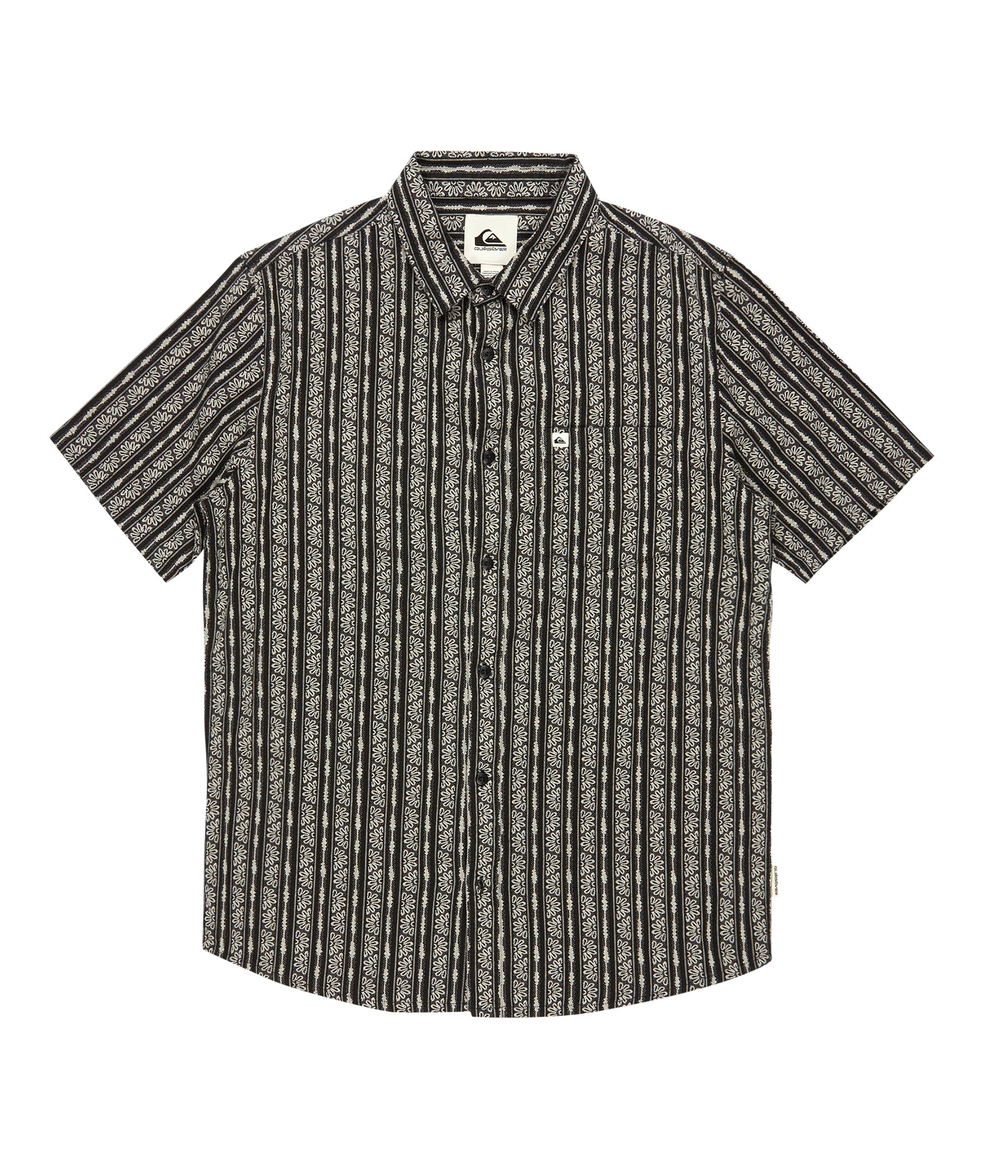 Quiksilver Street Way Ss in BLACK STREET WAY