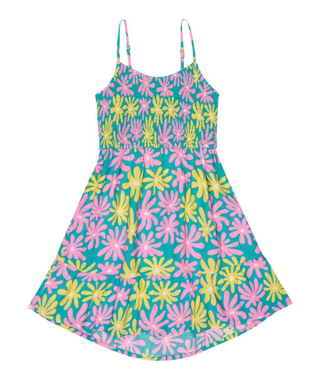 Roxy Rg Tropical Glow Mini Dress in COASTAL SHADE FLIPPER
