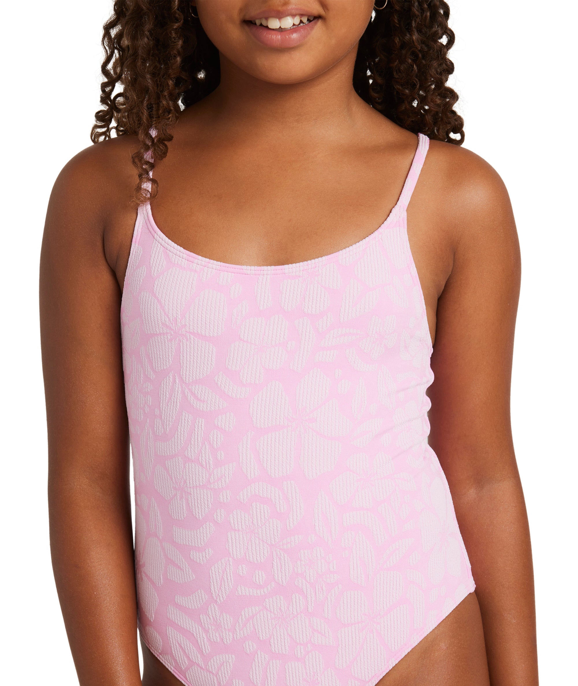 Roxy Bico Paper One Piece in BONBON SHADOW TROPICS
