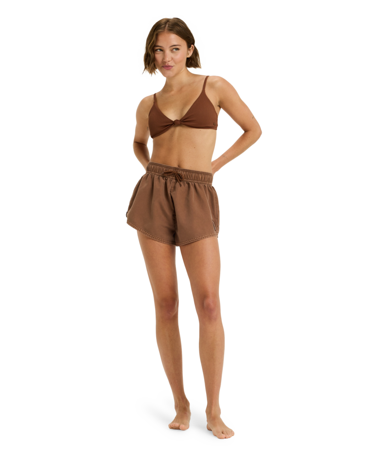 Roxy No Bad Waves Boardshort in TIRAMISU