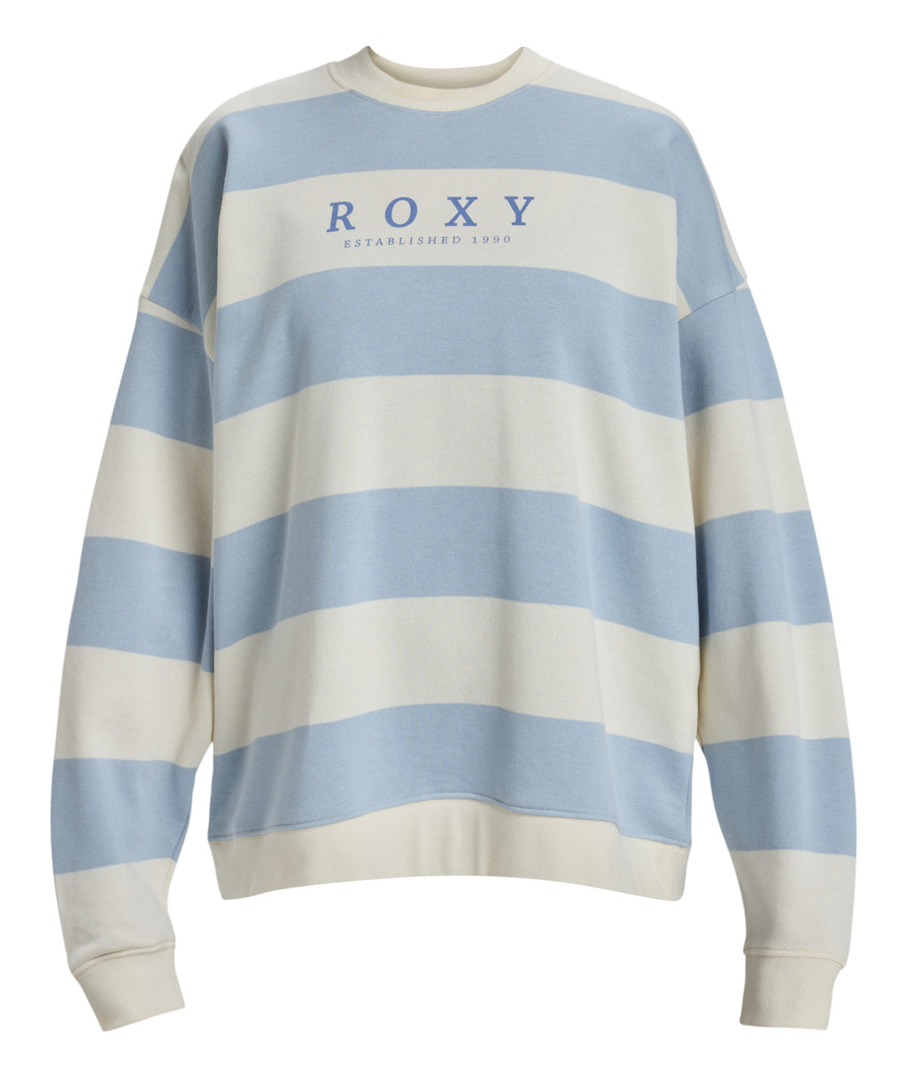Roxy Strictly Stripes Oversized in SKYWAY STRICTLY STRIPE