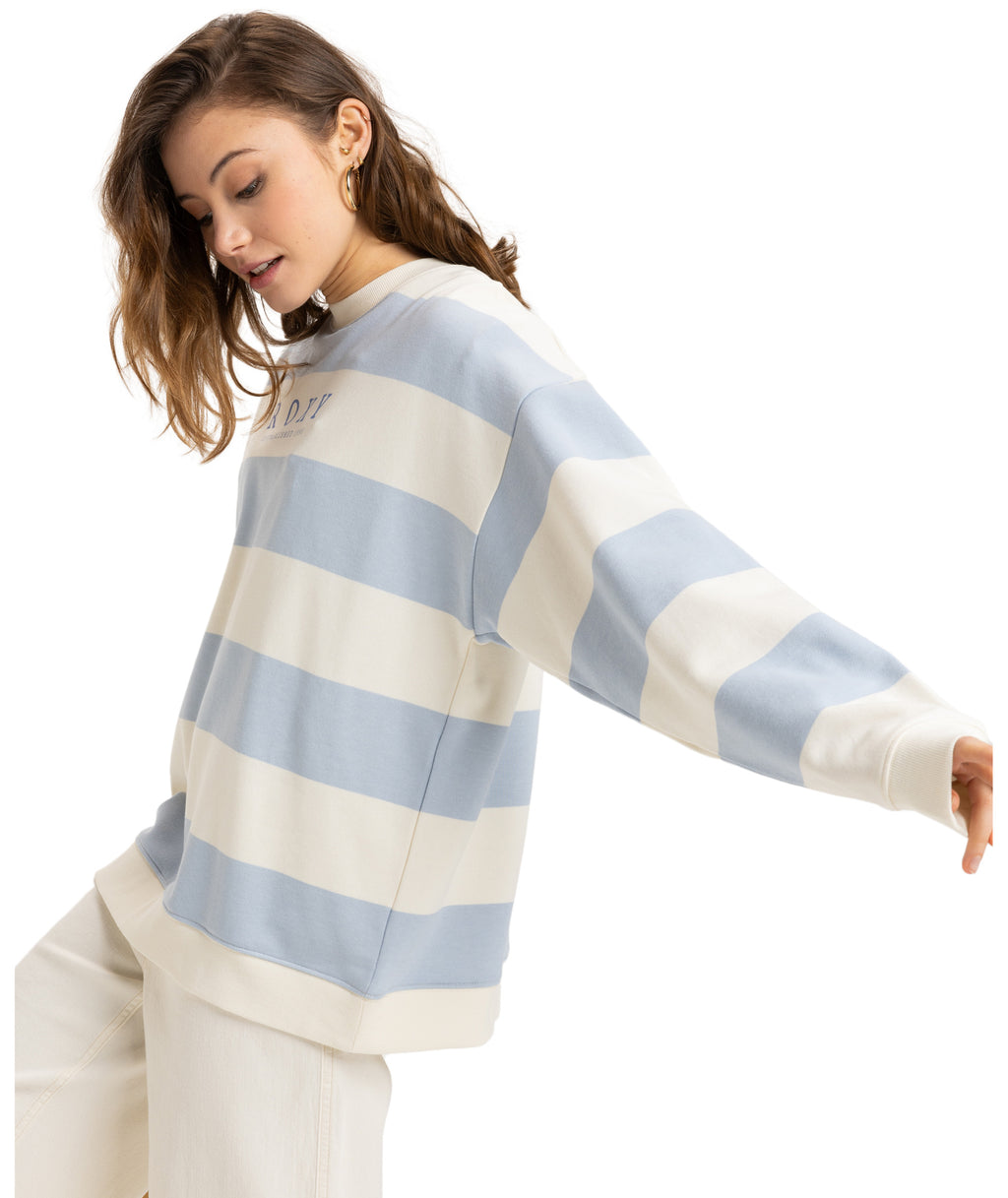 Roxy Strictly Stripes Oversized in SKYWAY STRICTLY STRIPE