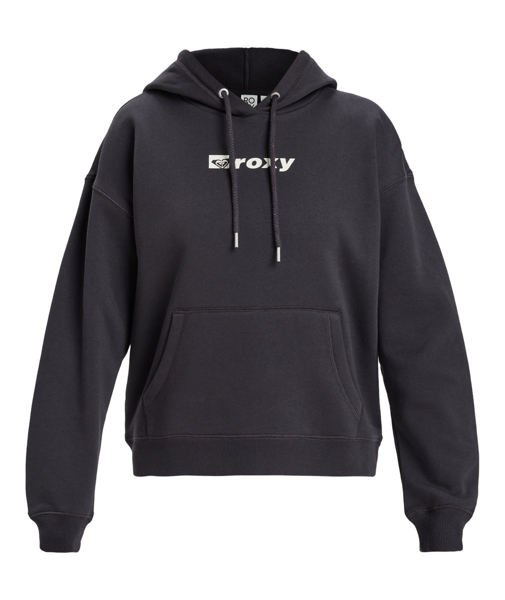 Roxy Perfect Place Hoodie Brushed in PHANTOM