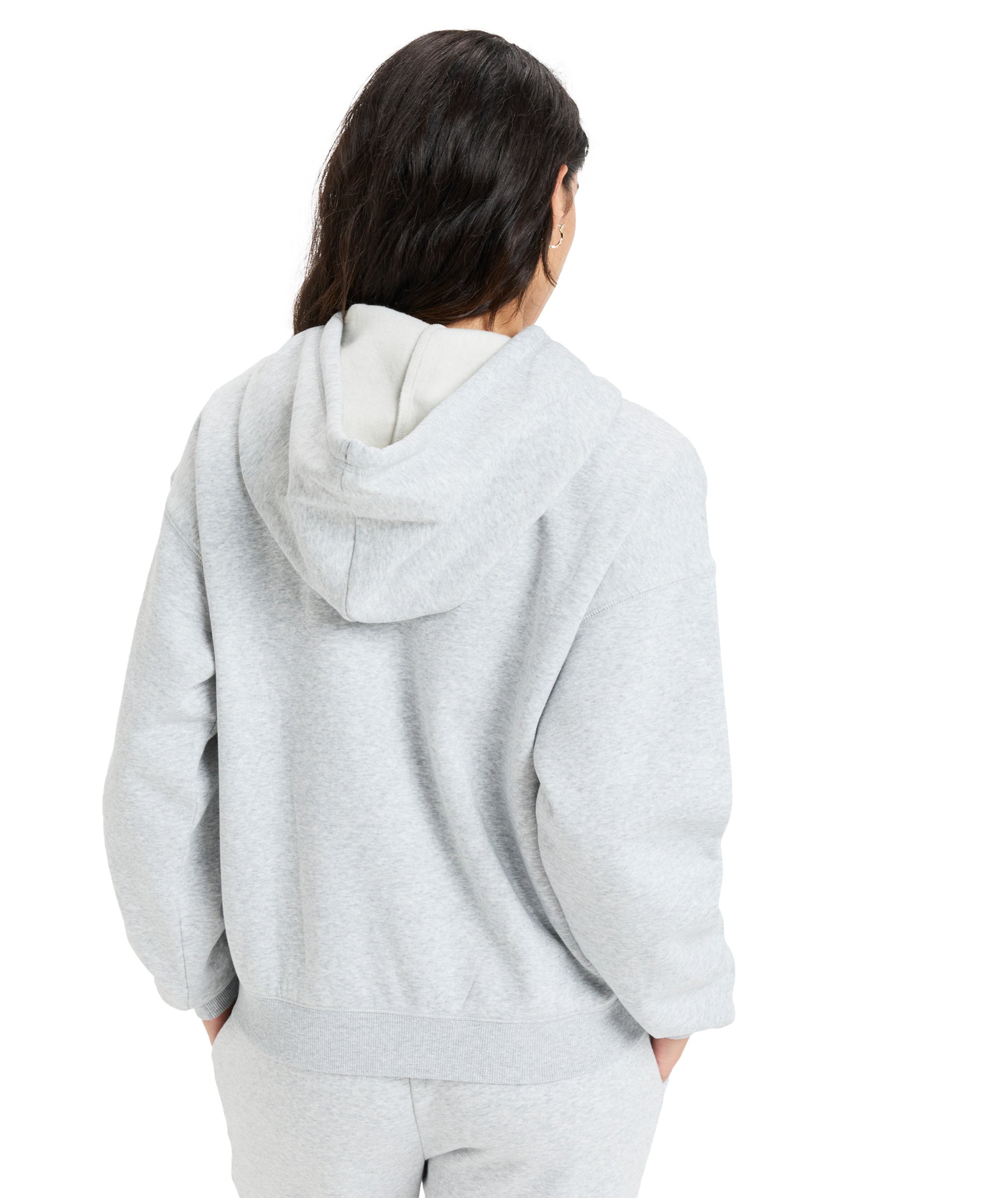 Roxy Perfect Place Zip Brushed in HERITAGE HEATHER
