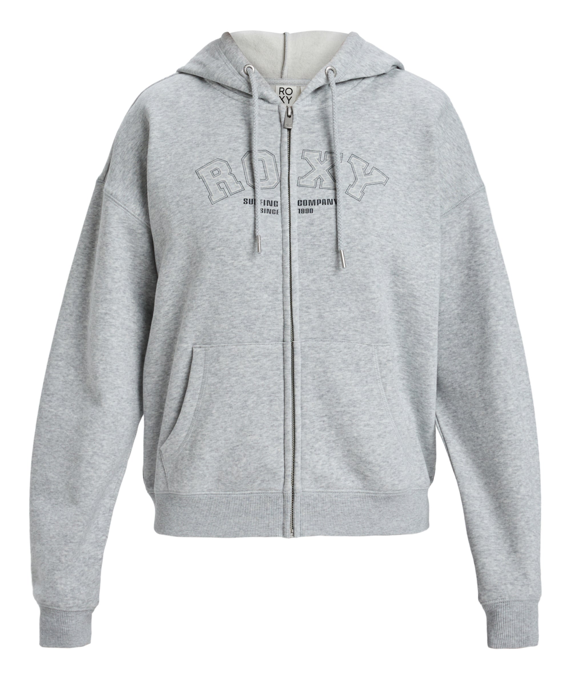 Roxy Perfect Place Zip Brushed in HERITAGE HEATHER