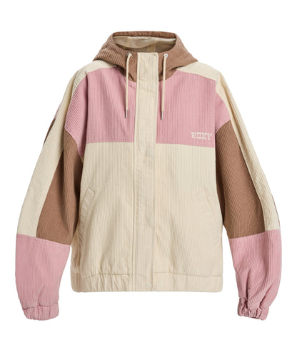 Roxy Strike A Cord Jacket in PARCHMENT
