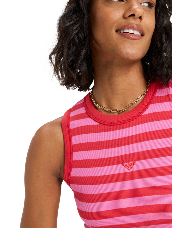 Roxy Iconic Days Stripes in TOMATO ICONIC DAY STRIPE