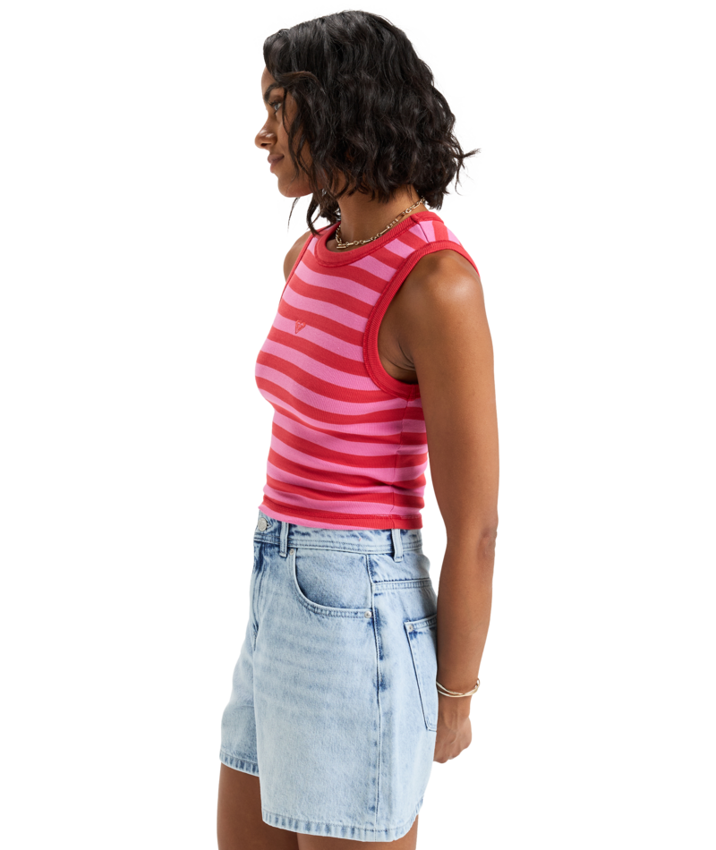 Roxy Iconic Days Stripes in TOMATO ICONIC DAY STRIPE
