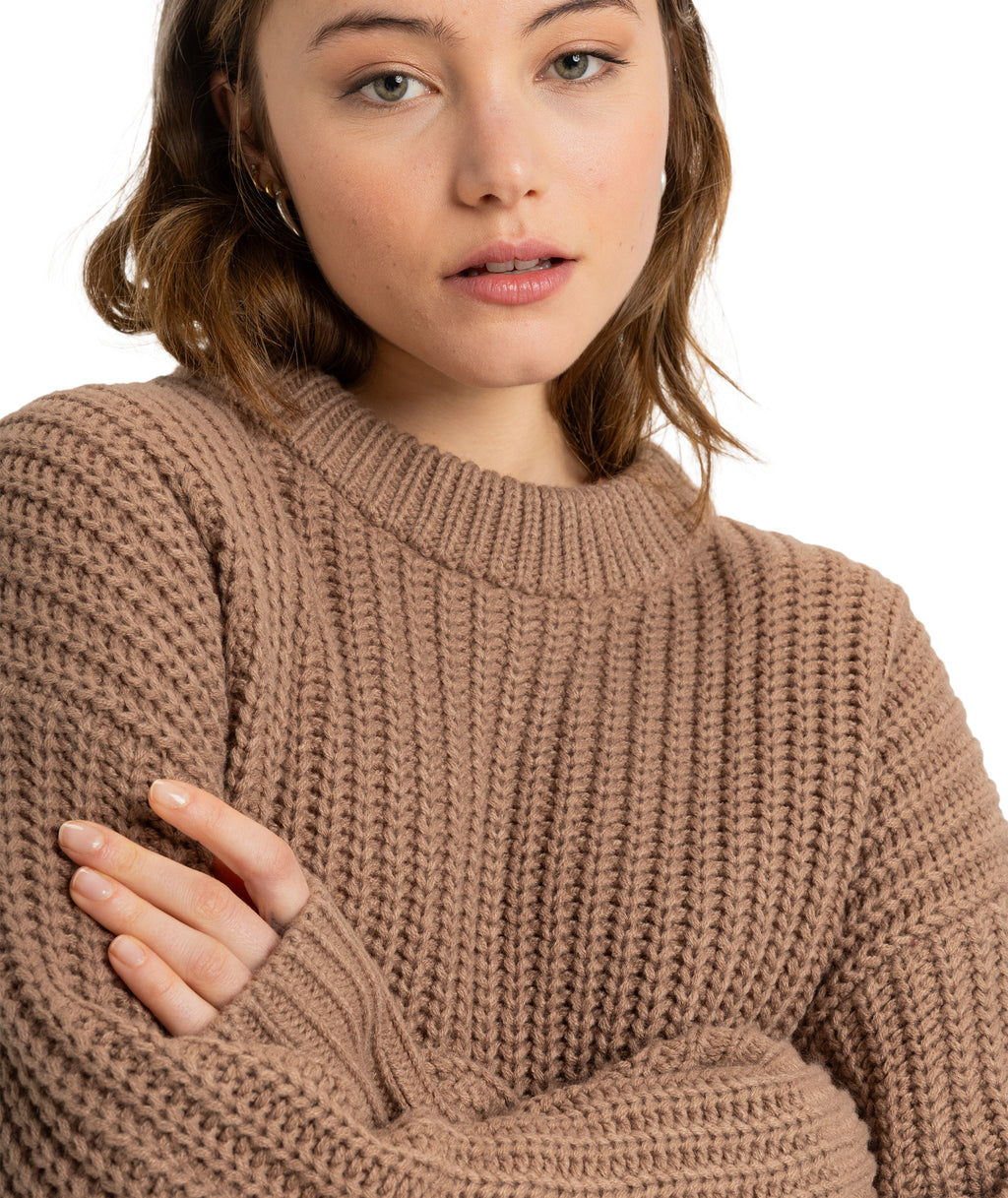 Roxy Coming Home Sweater in PORTABELLA