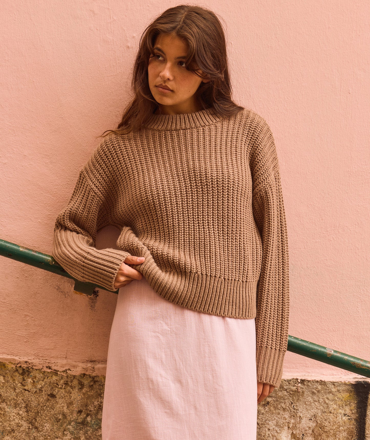 Roxy Coming Home Sweater in PORTABELLA