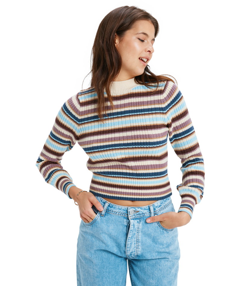 Roxy Playa Morning Sweater in SKY BLUE