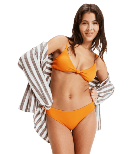 Roxy Morning Time Again Stripe in FONDUE FUDGE BELLA STRIPE VERT