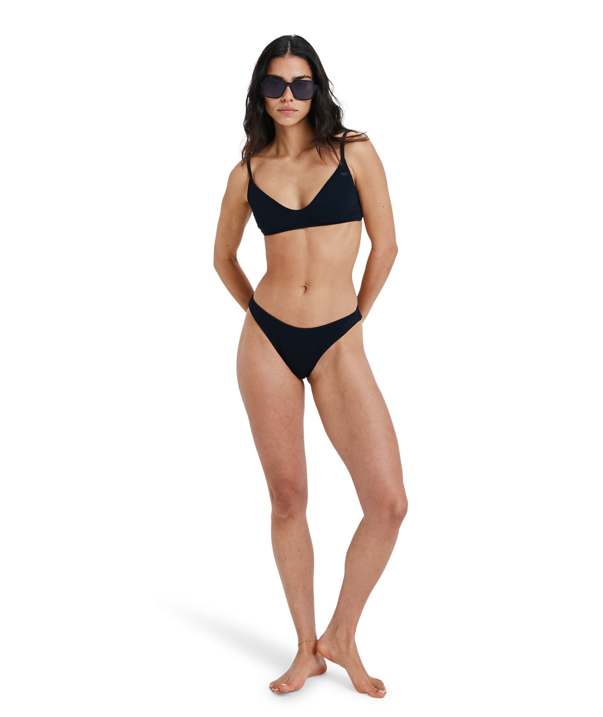 Roxy Kauai Bralette Tri in ANTHRACITE