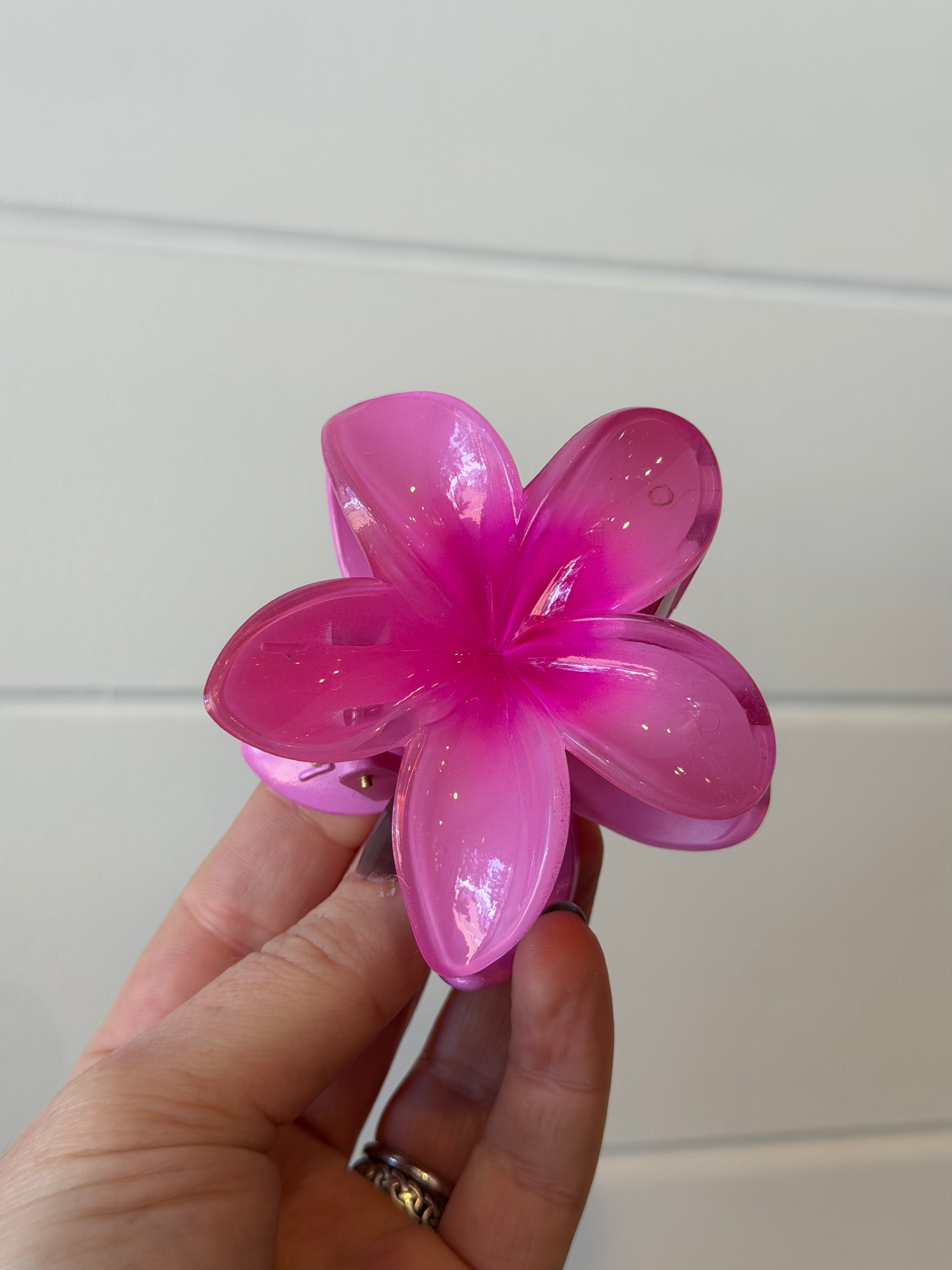 EP SURF Frangipani Claw Clip - Big