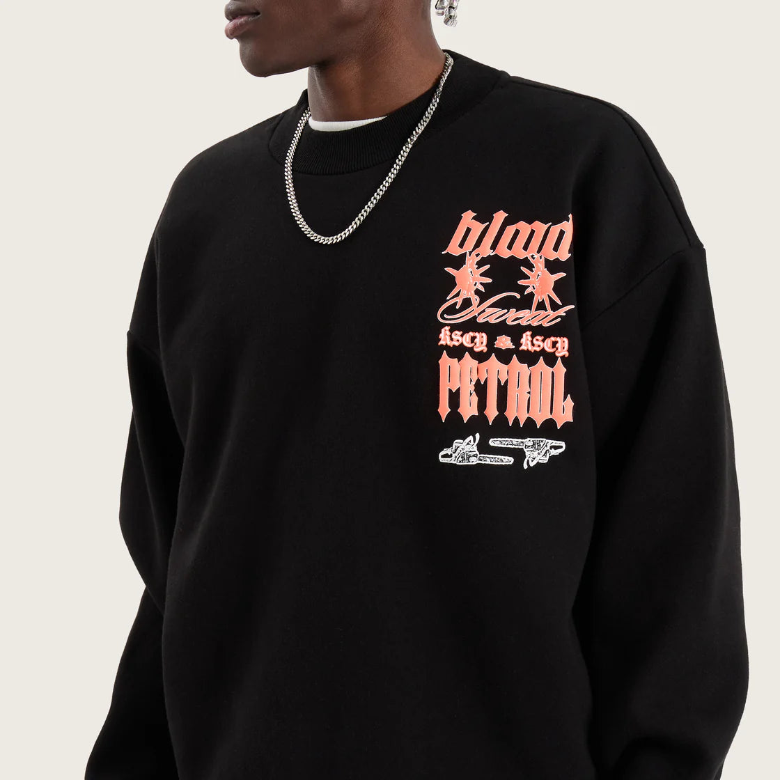 Kiss Chacey Hardwork Crew Sweater