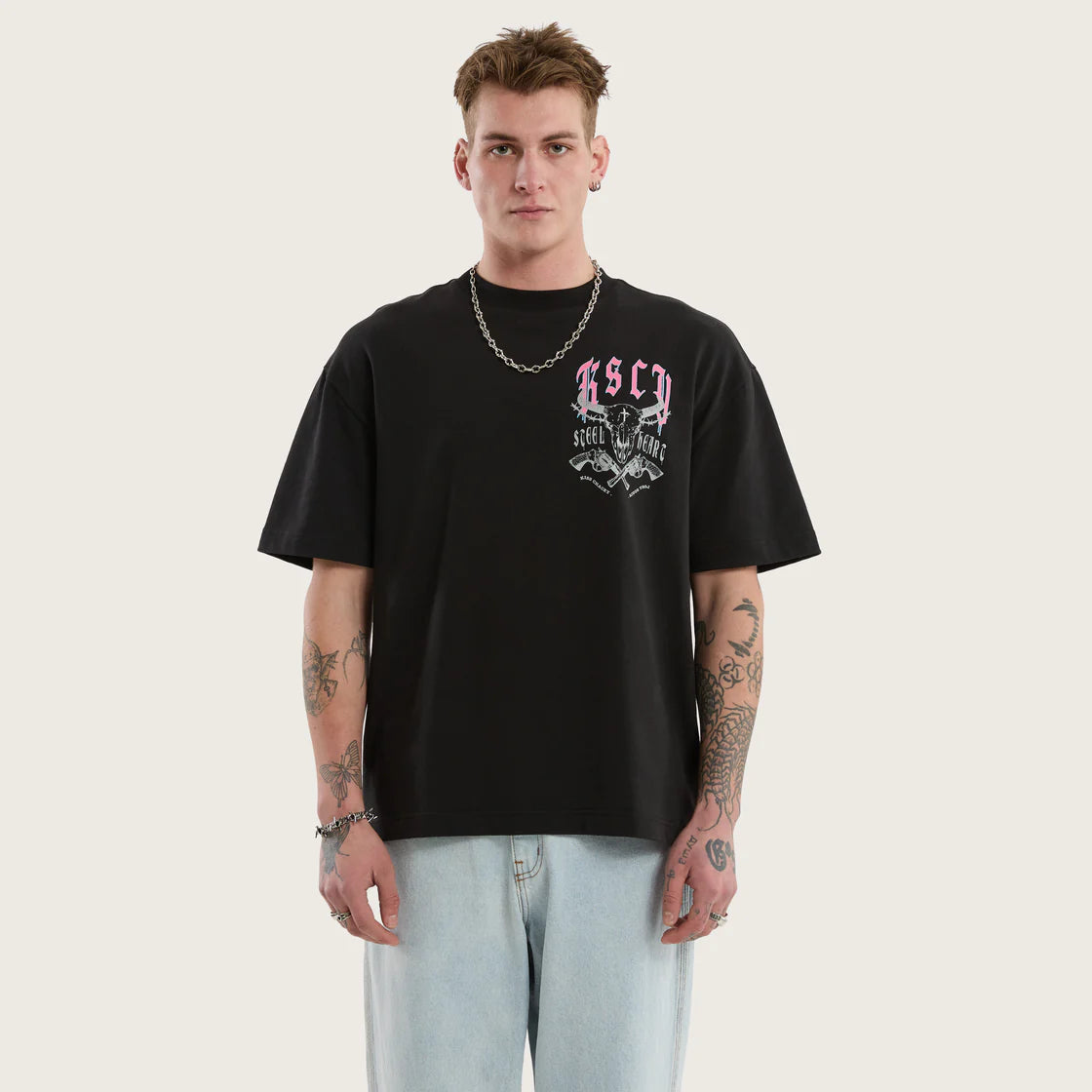 Kiss Chacey Steel Heart Street Tee