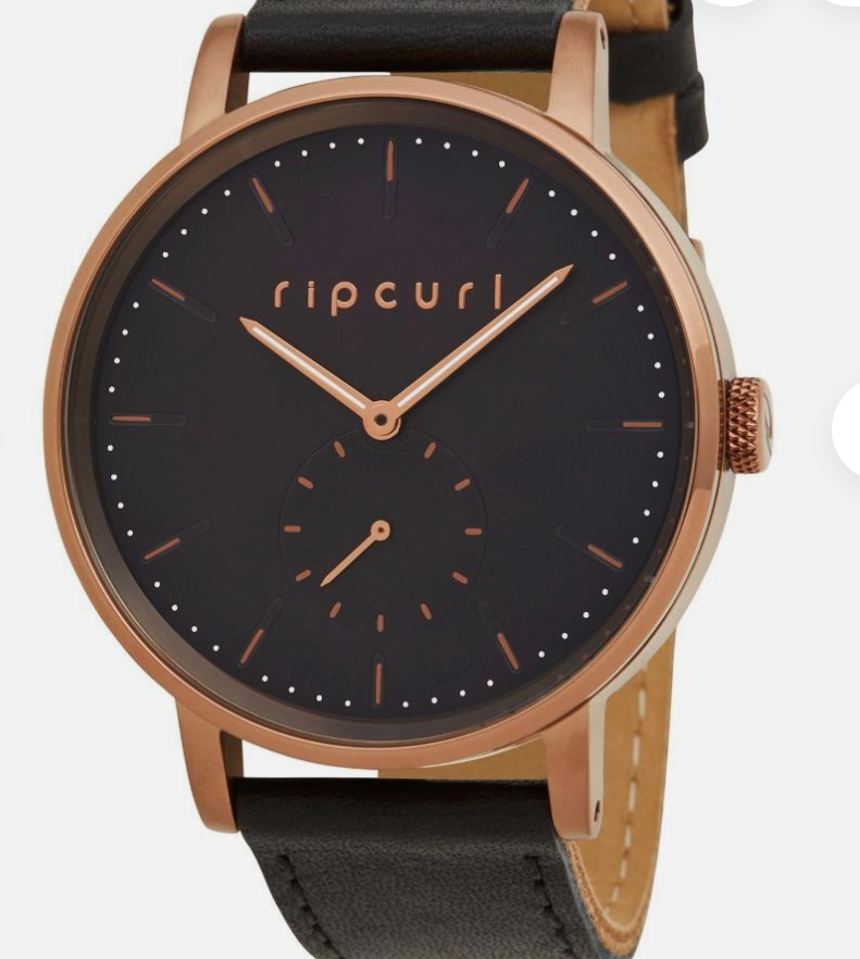 Rip Curl Circa Bronze Leather - Black