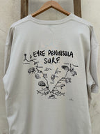 EP SURF Mens Map Tee - Bone