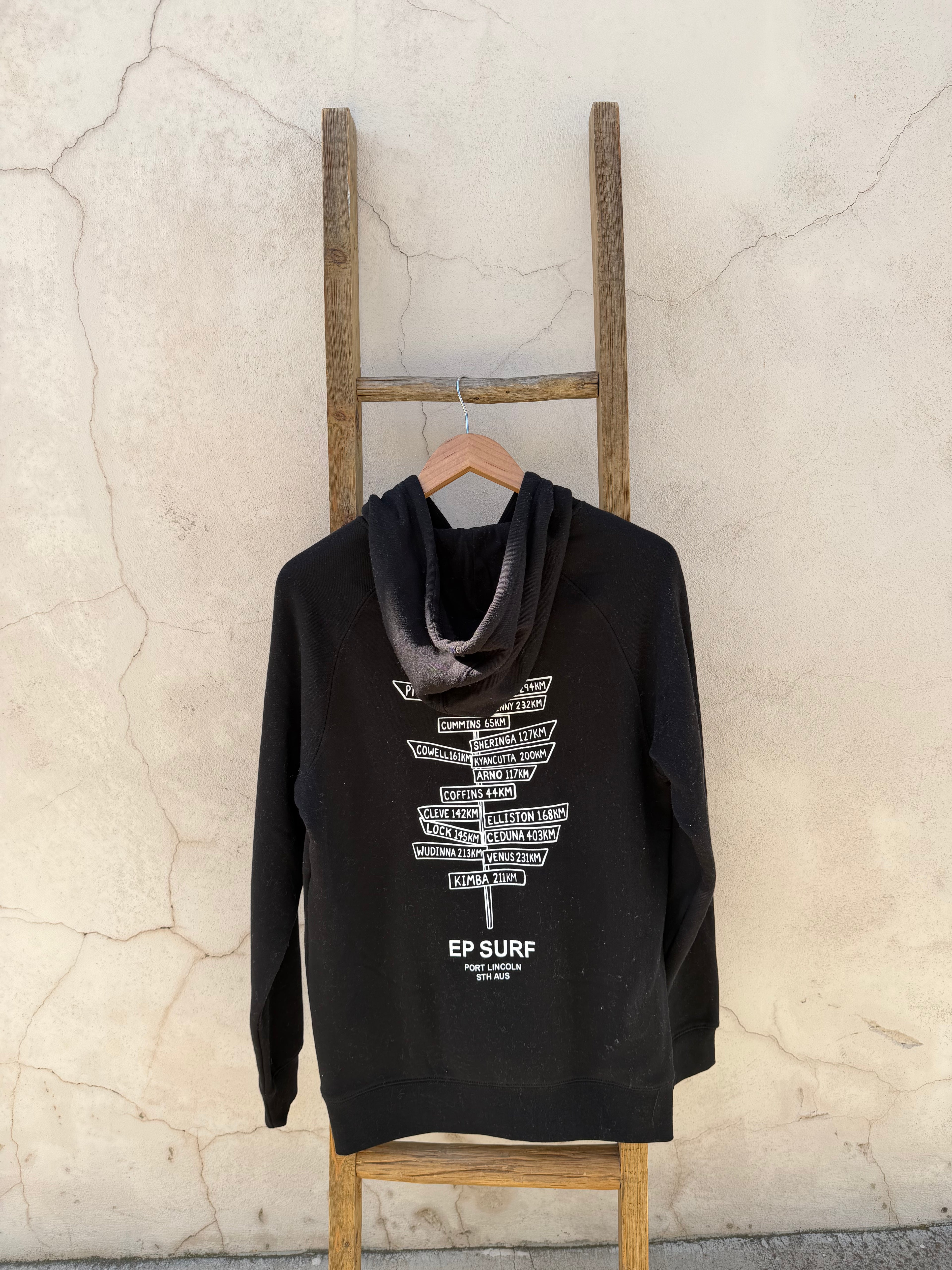 EP SURF Mens Signs 2.0 Hoody Black/White