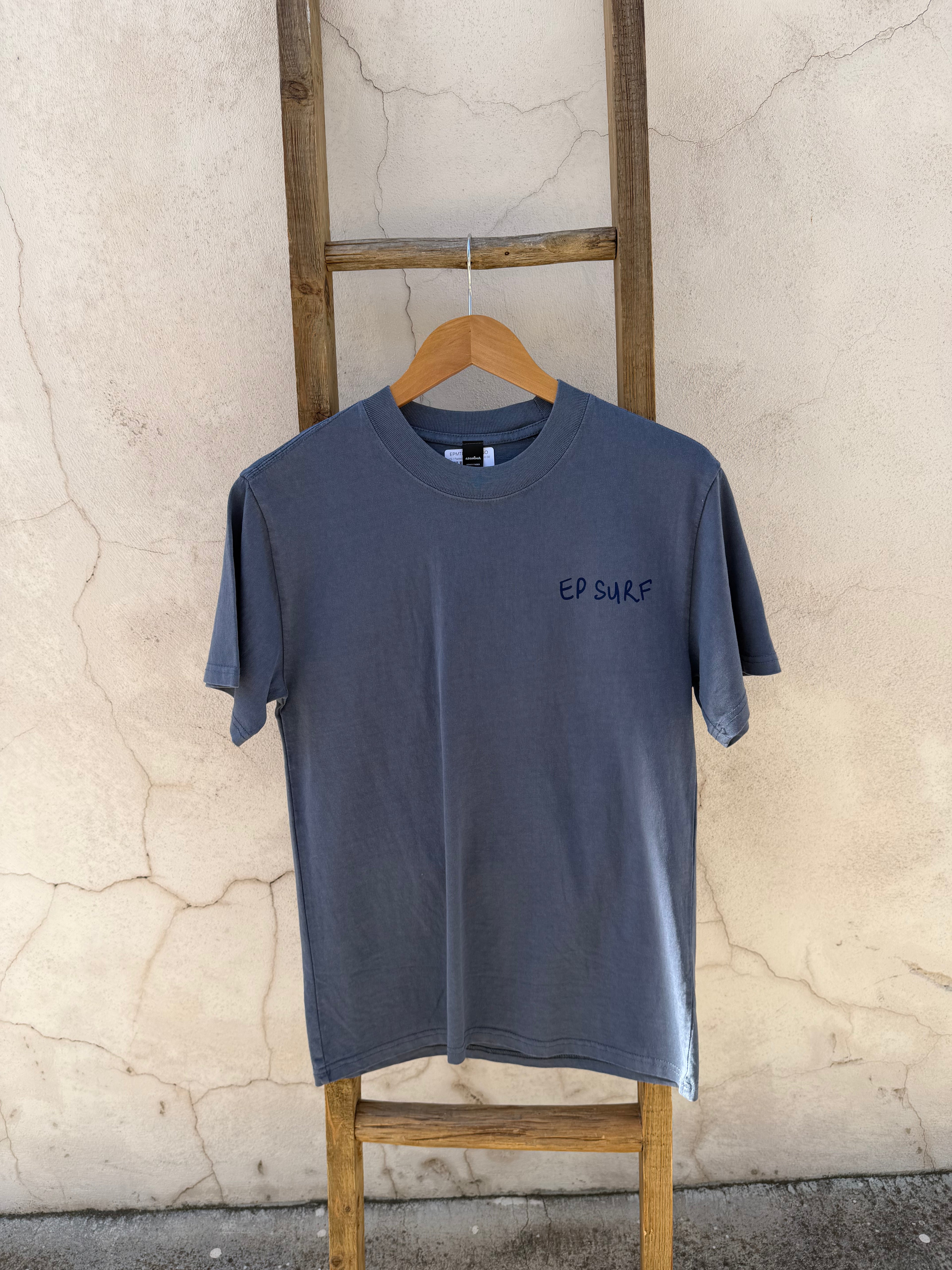 EP SURF Mens Map Tee - Faded Indigo