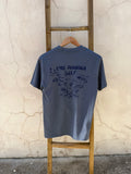 EP SURF Mens Map Tee - Faded Indigo