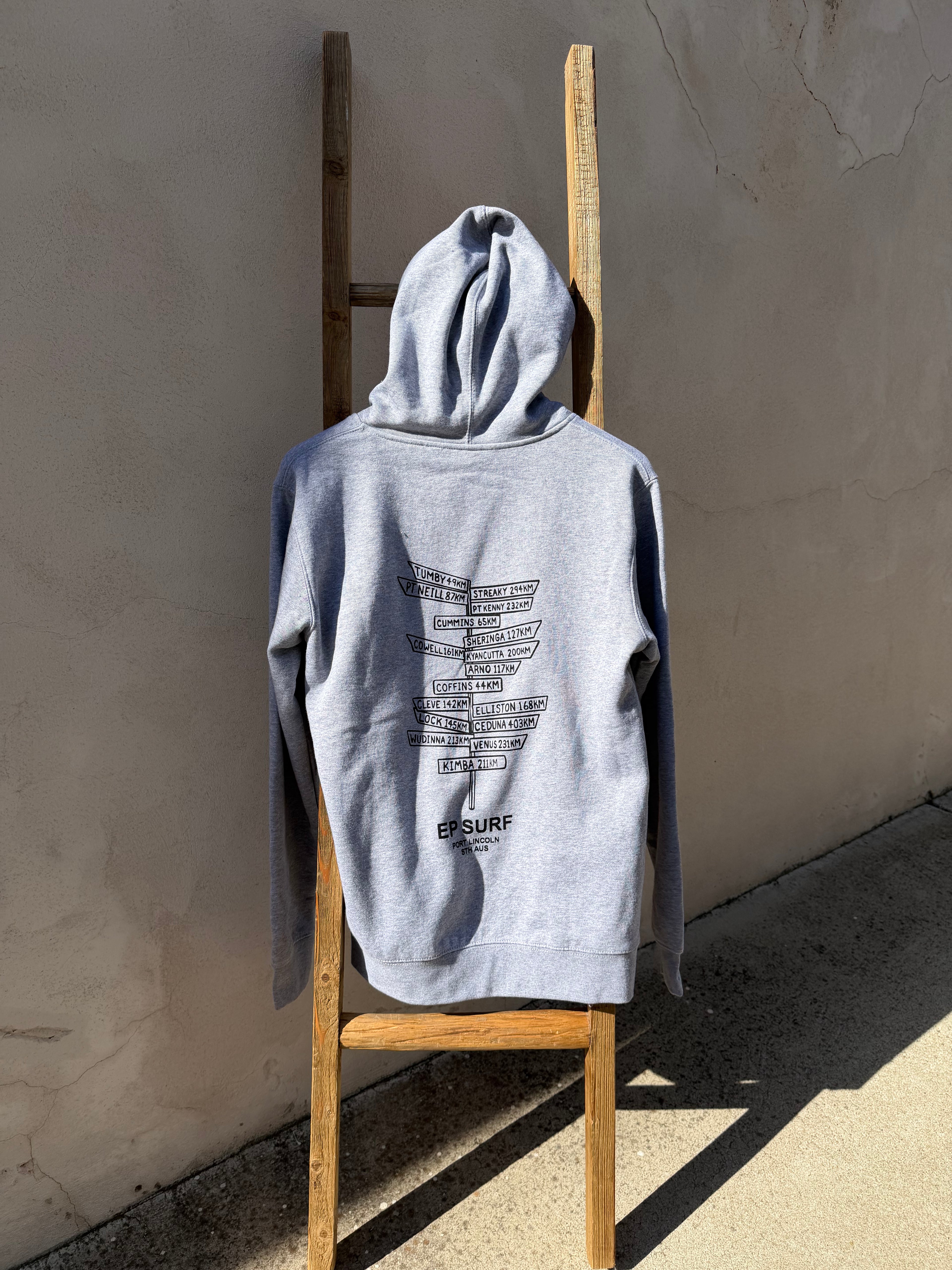 EP SURF Mens Signs 2.0 Hoody Grey/Black