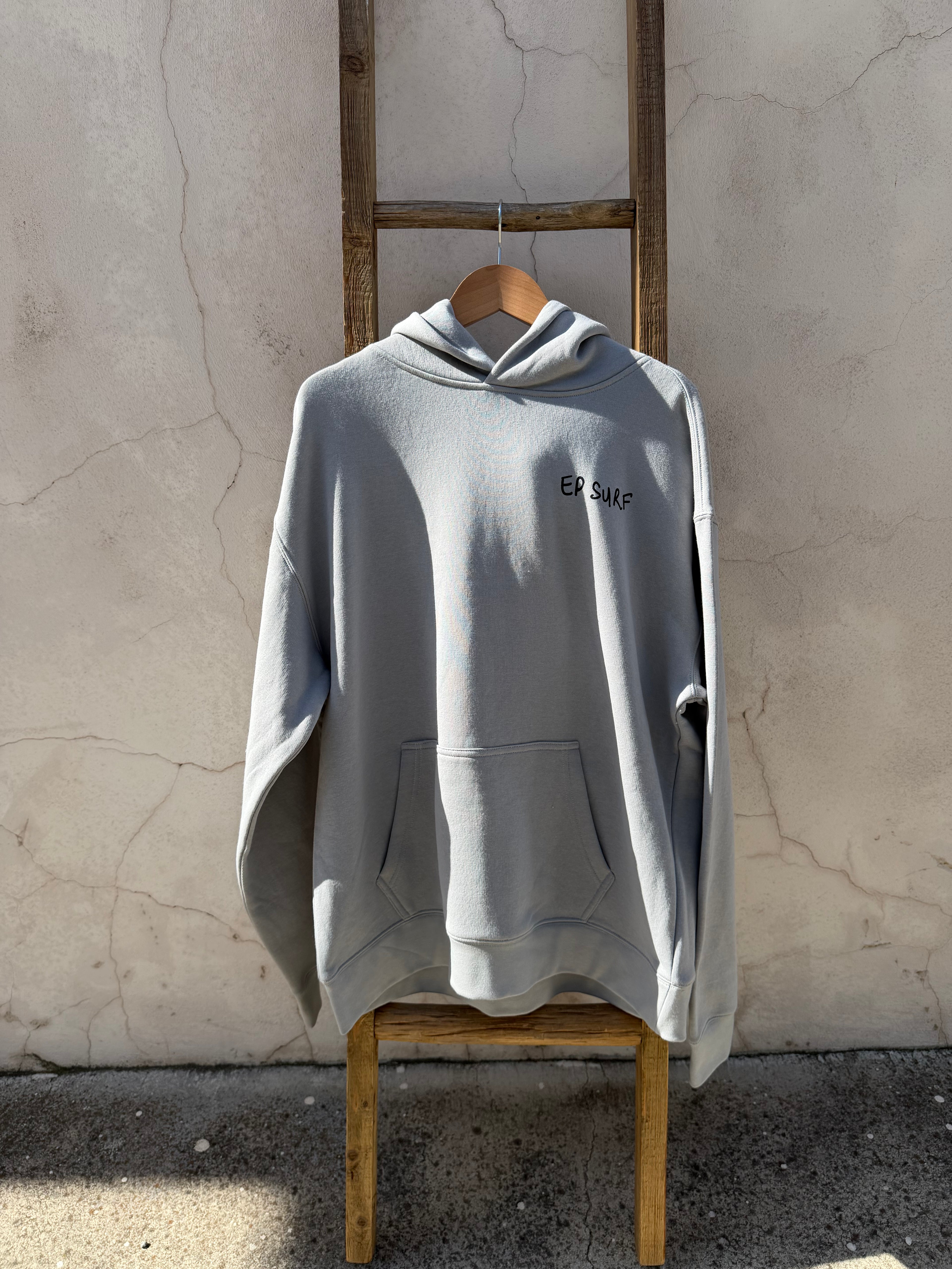 EP SURF Mens Map Hoody - Storm/Black