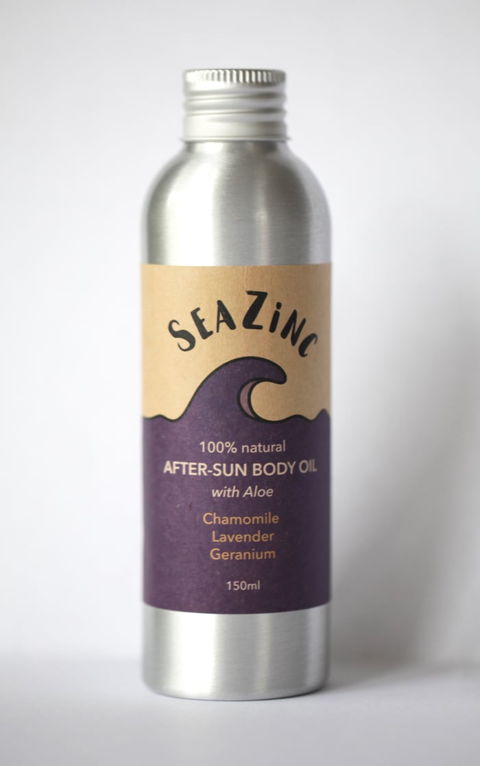 SeaZinc After Sun Body Oil