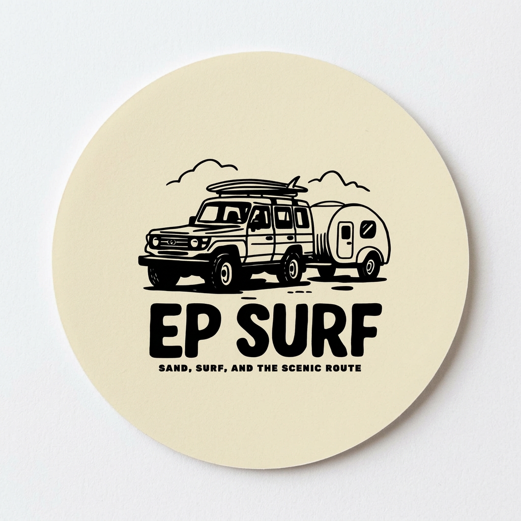 EP SURF Troopy Sticker