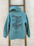 EP SURF Youth Signs Zip Through Hoody