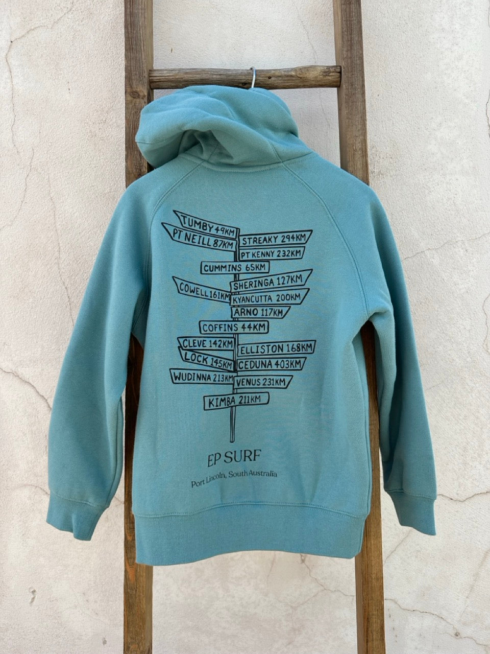 EP SURF Youth Signs Zip Through Hoody