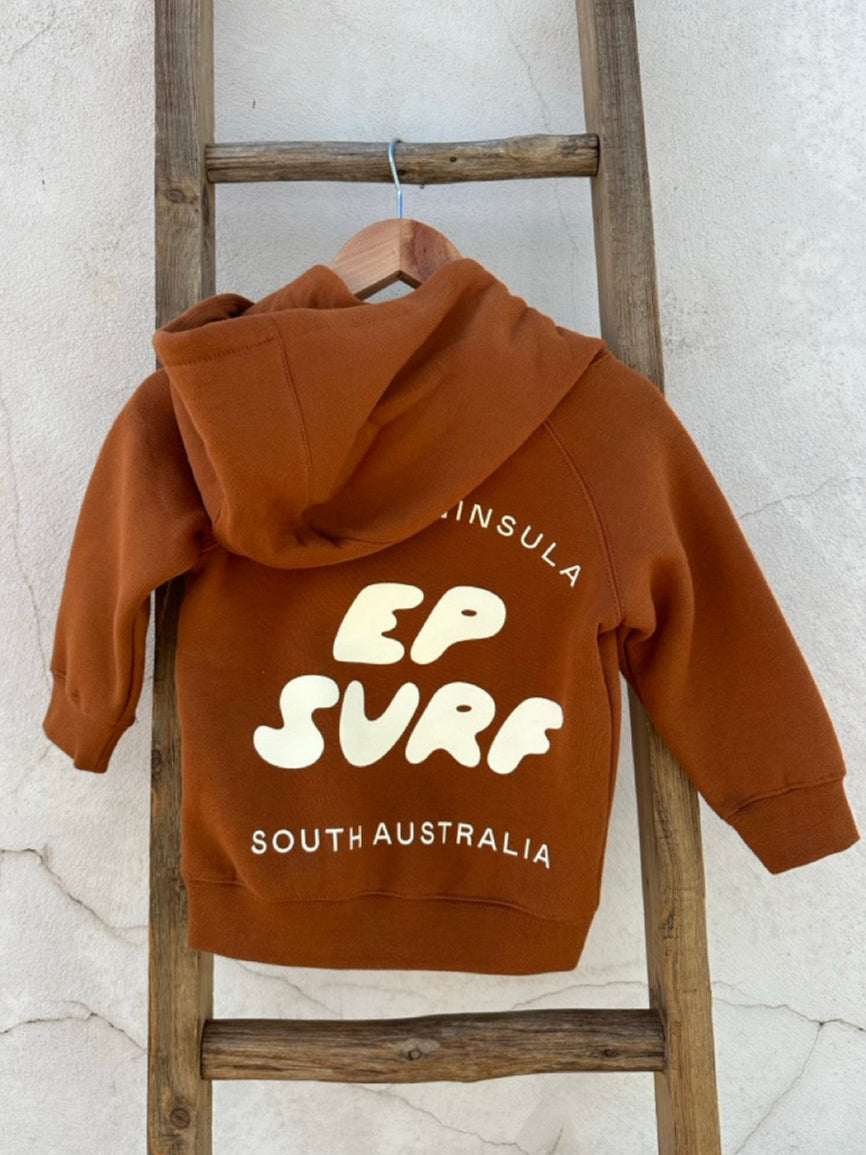 EP SURF Kids Bubble Hoody - Toffee