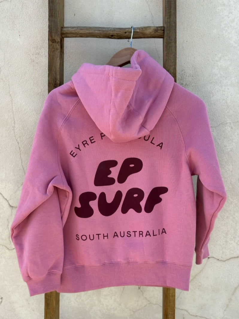 EP SURF Youth Bubble Hoody - Pink/Plum