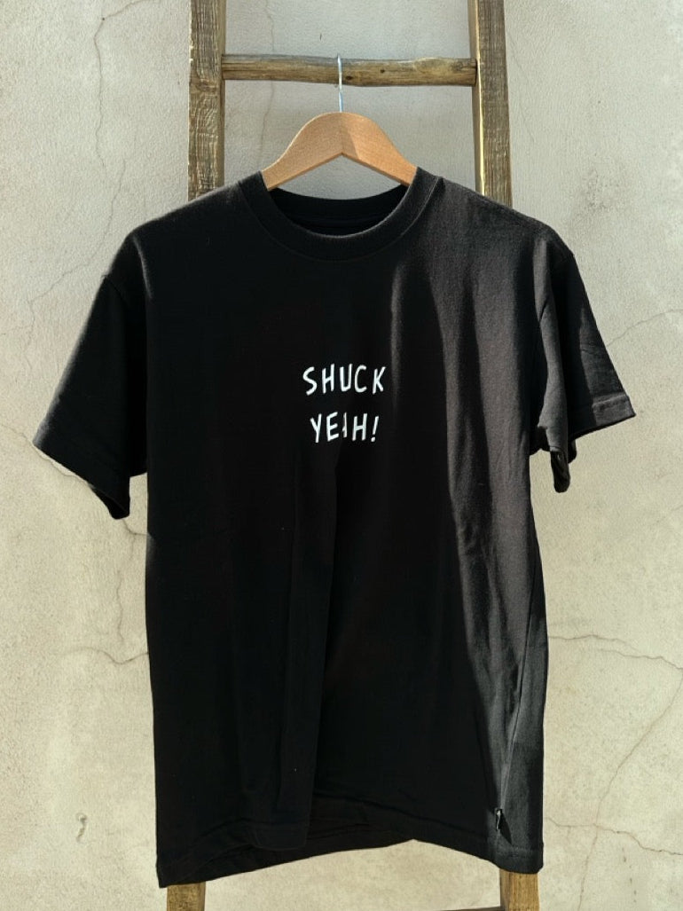 EP SURF Mens Shuck Yeah Tee Black/White