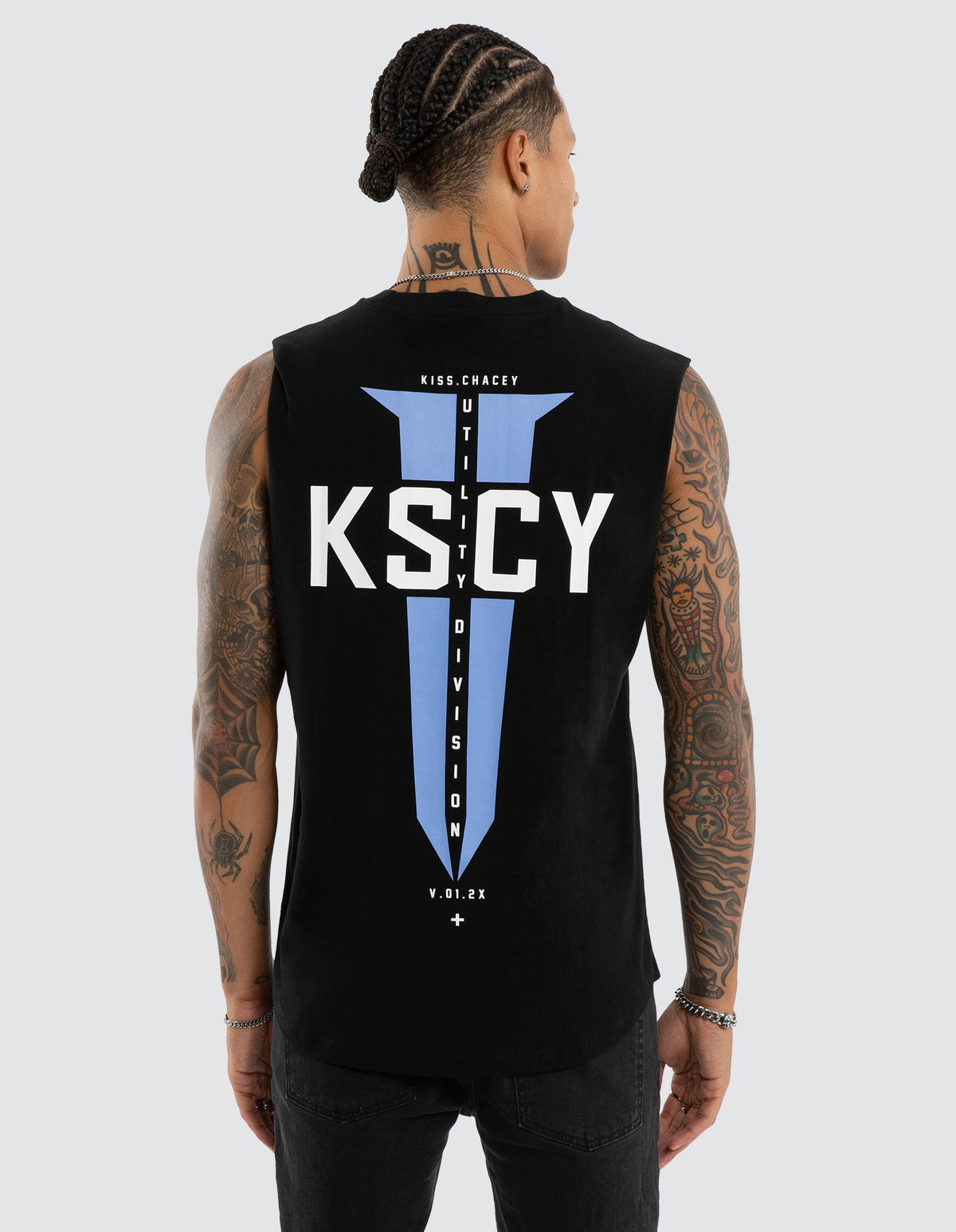 Kiss Chacey Rebellious Dual Curved Muscle in Jet Black