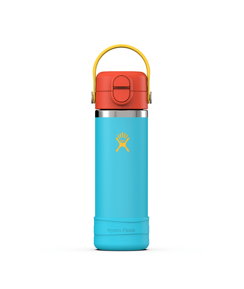 Hydro Flask Kids 18 Oz Wide Mouth Covered Cap And Boot in KW18CCBB491