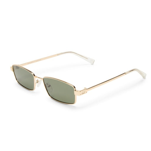 Le Specs Bizarro in BRIGHT GOLD / CLEAR