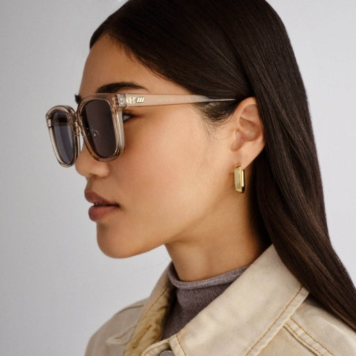 Le Specs Le Domino + in GREEN TEA