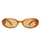 Le Specs Work It in GOLD PEARL
