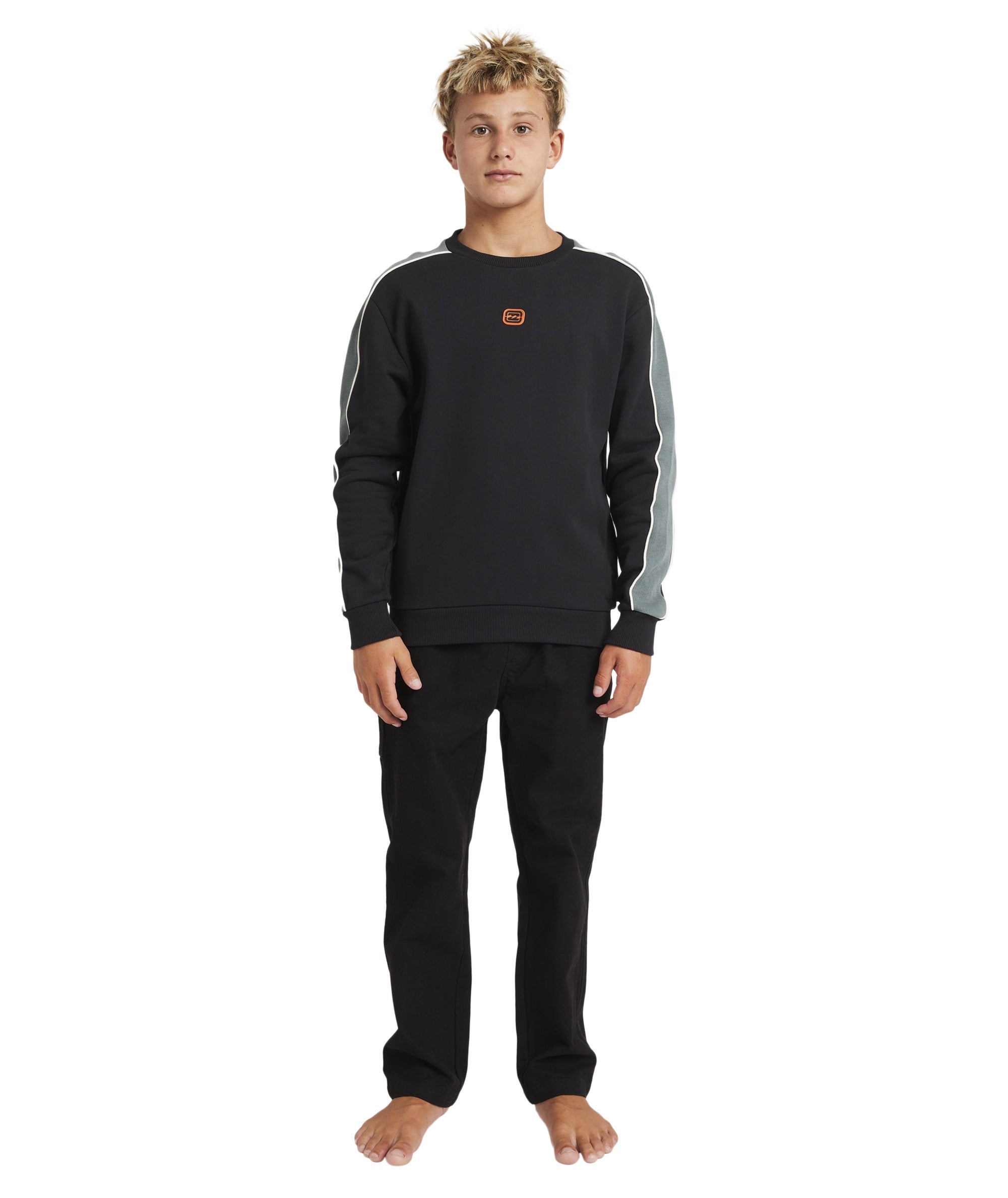 Billabong Script Crew in BLACK