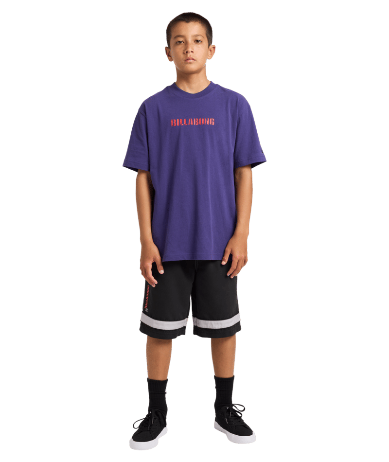 Billabong Boys Throw On 2.0 in OFF BLACK